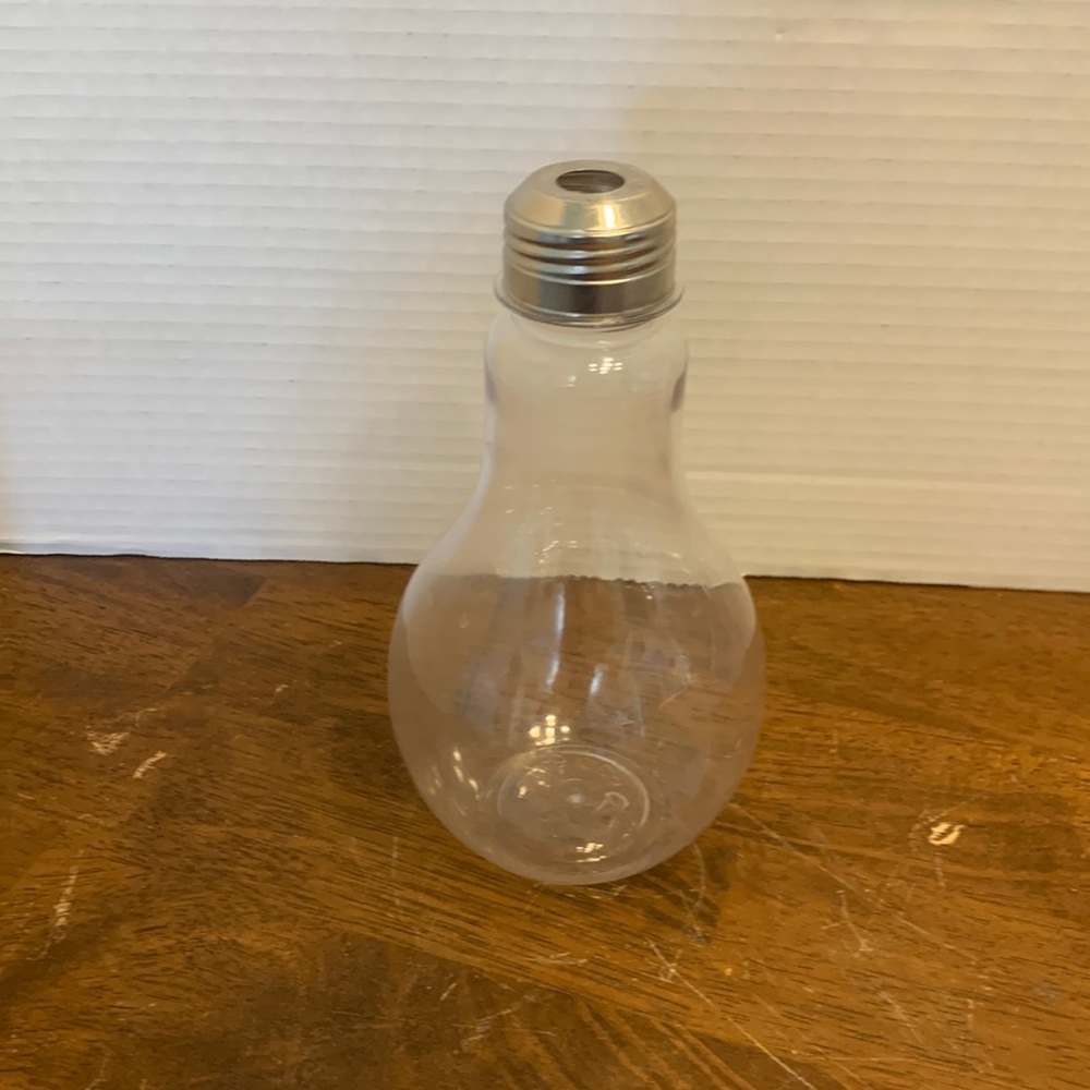 plastic lightbulb cup